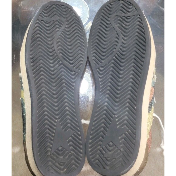 Golden Goose Ball Star Sneakers Womens 39 (9 US) Camo Glitter Made in Italy-Rare - Picture 5 of 7
